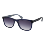 Ted Baker Quadrat Sonnenbrille TB1779 57645 in Blau – 45° Seitenansicht