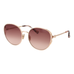 Ted Baker Rund Sonnenbrille TB1775 58401 in Gelb – 45° Seitenansicht