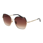 Ted Baker Quadrat Sonnenbrille TB1786 56002 in Gold – 45° Seitenansicht