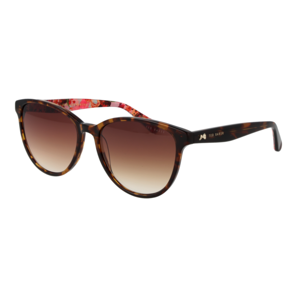 Ted Baker Sonnenbrille TB1763 57119 – 45° Seitenansicht Ted Baker Panto Sonnenbrille TB1763 57119 in Havanna – 45° Seitenansicht