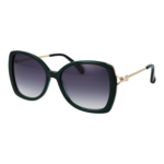 Ted Baker Schmetterling Sonnenbrille TB1773 55561 in Grün – 45° Seitenansicht