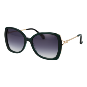 Ted Baker Schmetterling Sonnenbrille TB1773 55561 in Grün – 45° Seitenansicht