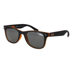 Superdry Panto Sonnenbrille SDS-ROOKIE 52104 in Schwarz – 45° Seitenansicht