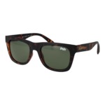 Superdry Quadrat Sonnenbrille SDS-BYRONVILLE 53102A in Braun – 45° Seitenansicht