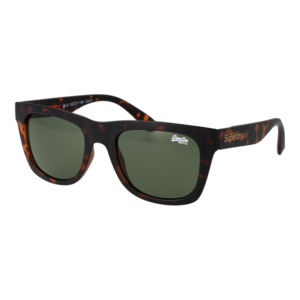 Superdry Quadrat Sonnenbrille SDS-BYRONVILLE 53102A in Braun – 45° Seitenansicht