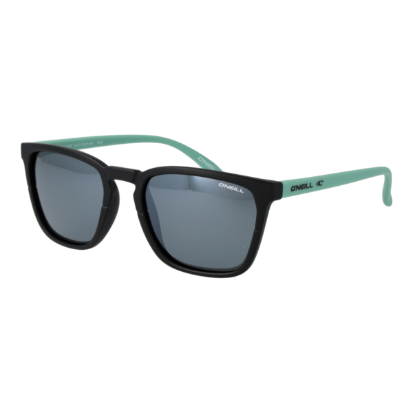 O'Neill Quadrat Sonnenbrille ONS-9035 53104P in Schwarz – 45° Seitenansicht