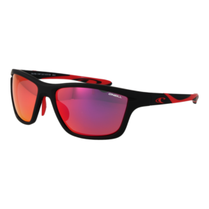 O'Neill Rechteck Sonnenbrille ONS-9056 61104P in Schwarz – 45° Seitenansicht