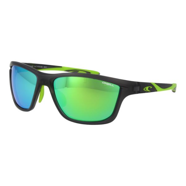 O'Neill Rechteck Sonnenbrille ONS-9056 61108P in Grau – 45° Seitenansicht