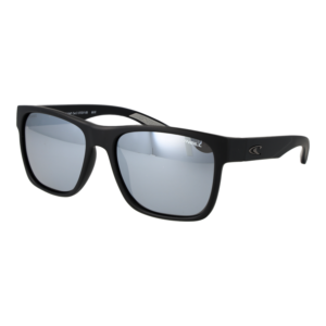 O'Neill Quadrat Sonnenbrille ONS-9075 57104P in Schwarz – 45° Seitenansicht
