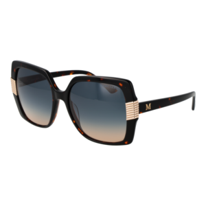 Marciano by Guess Schmetterling Sonnenbrille GM0828 5752W in Braun – 45° Seitenansicht