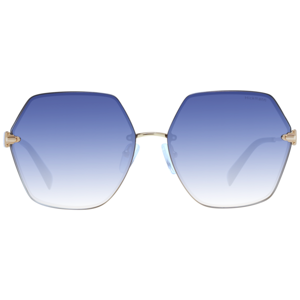 Ana Hickmann Sonnenbrille HI3179 6204A – Frontansicht mit Metall Rahmen und Grau Gläsern