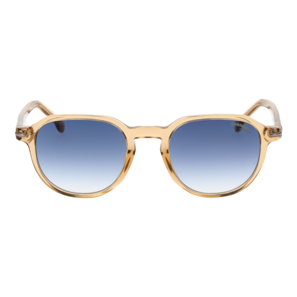 Carrera Sonnenbrille CARRERA 376/S 50TUI08 – Frontansicht mit Azetat Rahmen und Blau Gläsern
