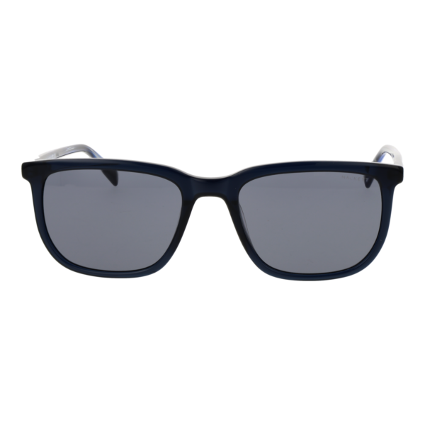Hackett Sonnenbrille HSK3359 56664 – Frontansicht mit Azetat Rahmen und Grau Gläsern