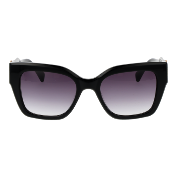 Maje Sonnenbrille MJ5054 53001 – Frontansicht mit Azetat Rahmen und Lila Gläsern