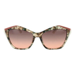 Marciano by Guess Sonnenbrille GM0832 5995F – Frontansicht mit Azetat Rahmen und Rosa Gläsern