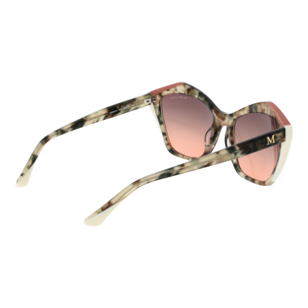 Rückansicht der Marciano by Guess Sonnenbrille GM0832 5995F – Azetat Rahmen
