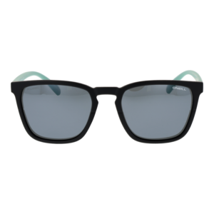 O'Neill Sonnenbrille ONS-9035 53104P – Frontansicht mit Polycarbonat Rahmen und Grau Gläsern