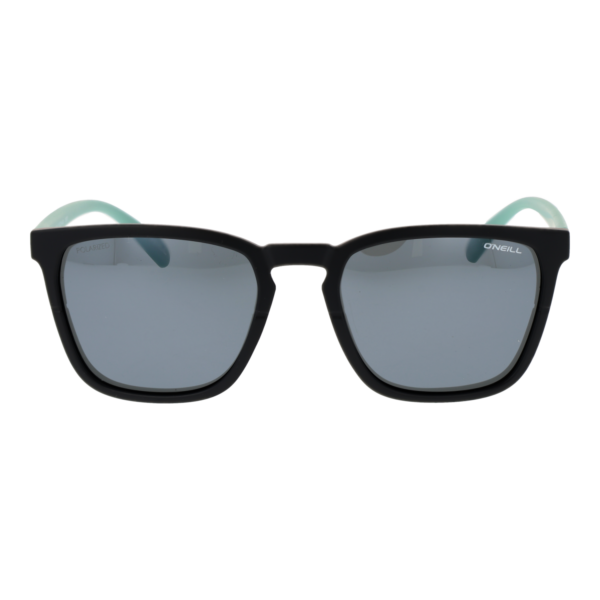 O'Neill Sonnenbrille ONS-9035 53104P – Frontansicht mit Polycarbonat Rahmen und Grau Gläsern