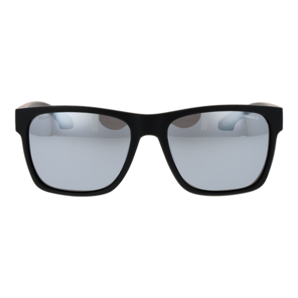 O'Neill Sonnenbrille ONS-9075 57104P – Frontansicht mit Polycarbonat Rahmen und Grau Gläsern