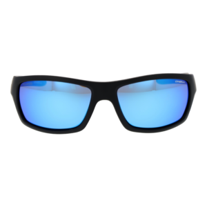 O'Neill Sonnenbrille ONS-BARREL 62104P – Frontansicht mit Polycarbonat Rahmen und Grün Gläsern