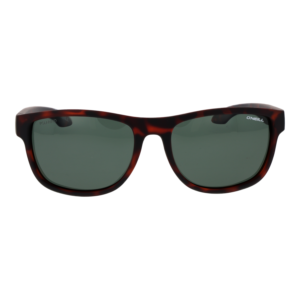 O'Neill Sonnenbrille ONS-COAST 53102P – Frontansicht mit Polycarbonat Rahmen und Grün Gläsern