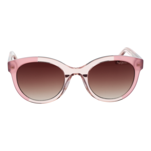 Pepe Jeans Sonnenbrille PJ7471 50247 – Frontansicht mit Azetat Rahmen und Braun Gläsern