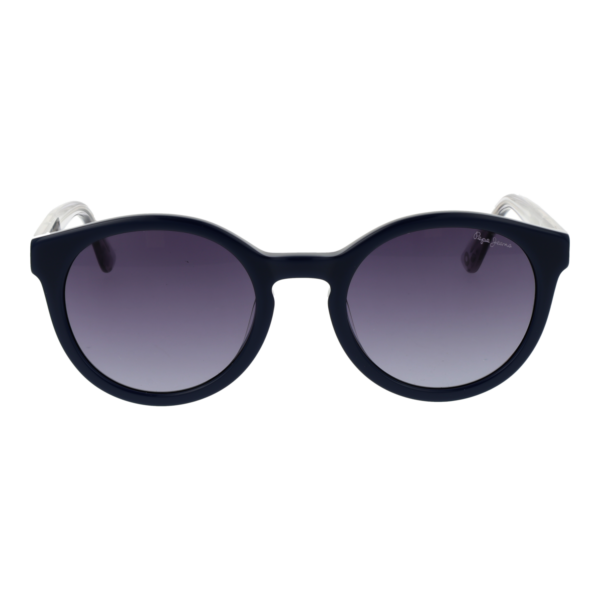 Pepe Jeans Sonnenbrille PJ7481 51603 – Frontansicht mit Azetat Rahmen und Lila Gläsern
