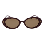 Polaroid Sonnenbrille PLD 6253/S/X 52LHFSP – Frontansicht mit Polycarbonat Rahmen und Braun Gläsern