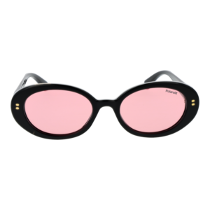 Polaroid Sonnenbrille PLD 6253/S/X 52QFU0F – Frontansicht mit Kunststoff Rahmen und Rosa Gläsern