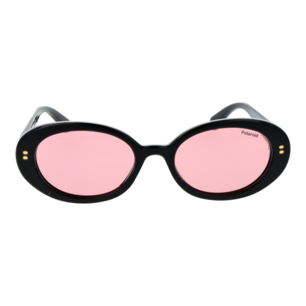 Polaroid Sonnenbrille PLD 6253/S/X 52QFU0F – Frontansicht mit Kunststoff Rahmen und Rosa Gläsern