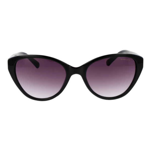 Radley Sonnenbrille RDS-6561 55104 – Frontansicht mit Polycarbonat Rahmen und Grau Gläsern