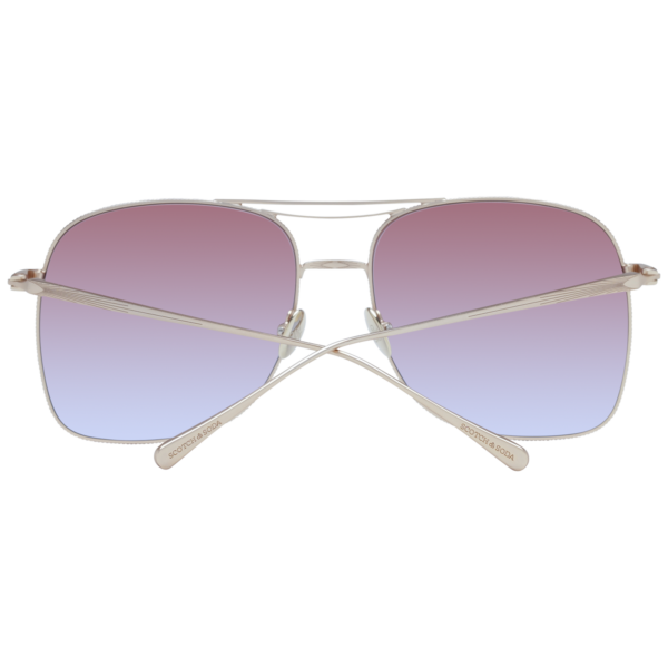 Rückansicht der Scotch & Soda Sonnenbrille SS5011 57402 – Edelstahl Rahmen