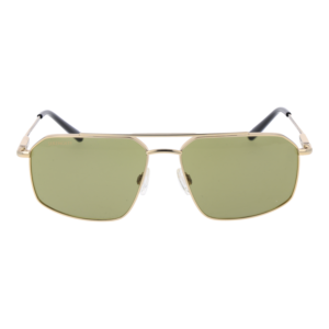 Serengeti Sonnenbrille SS546005 Wayne – Frontansicht mit Metall Rahmen und Grün Gläsern