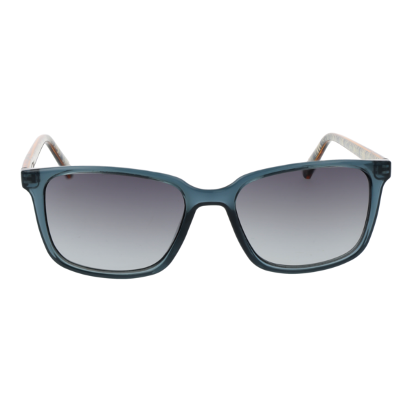Ted Baker Sonnenbrille TB1529 53625 – Frontansicht mit Azetat Rahmen und Grau Gläsern