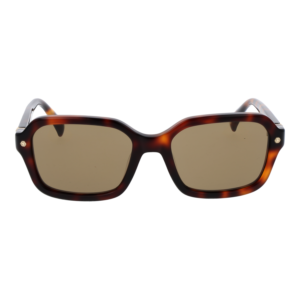 Ted Baker Sonnenbrille TB1697 55101 – Frontansicht mit Azetat Rahmen und Grün Gläsern