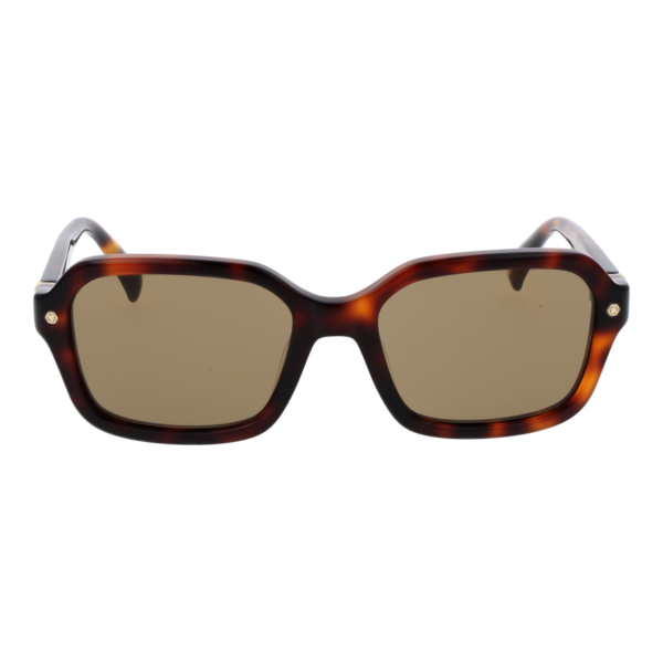 Ted Baker Sonnenbrille TB1697 55101 – Frontansicht mit Azetat Rahmen und Grün Gläsern