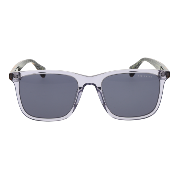 Ted Baker Sonnenbrille TB1724 53904 – Frontansicht mit Azetat Rahmen und Grau Gläsern