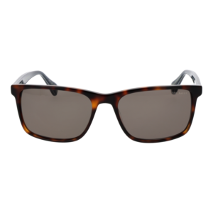 Ted Baker Sonnenbrille TB1728 58104 – Frontansicht mit Azetat Rahmen und Grau Gläsern