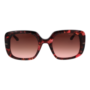 Ted Baker Sonnenbrille TB1730 53204 – Frontansicht mit Azetat Rahmen und Rosa Gläsern