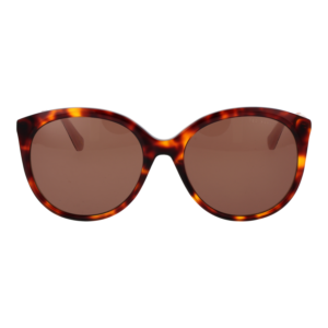 Ted Baker Sonnenbrille TB1741 55100 – Frontansicht mit Azetat Rahmen und Braun Gläsern