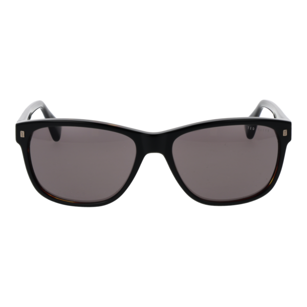 Ted Baker Sonnenbrille TB1753 58001 – Frontansicht mit Azetat Rahmen und Grau Gläsern