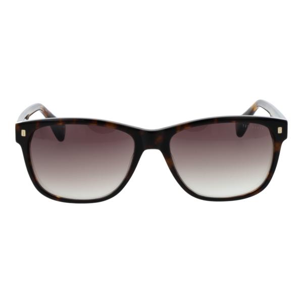 Ted Baker Sonnenbrille TB1753 58119 – Frontansicht mit Azetat Rahmen und Braun Gläsern