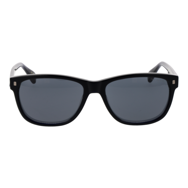 Ted Baker Sonnenbrille TB1753 58645 – Frontansicht mit Azetat Rahmen und Grau Gläsern