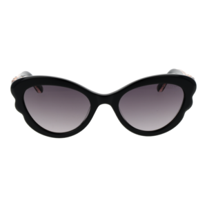 Ted Baker Sonnenbrille TB1755 53001 – Frontansicht mit Azetat Rahmen und Lila Gläsern