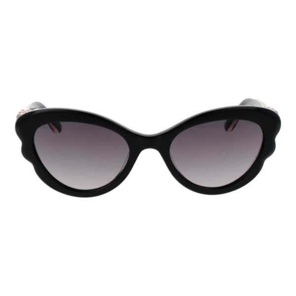 Ted Baker Sonnenbrille TB1755 53001 – Frontansicht mit Azetat Rahmen und Lila Gläsern