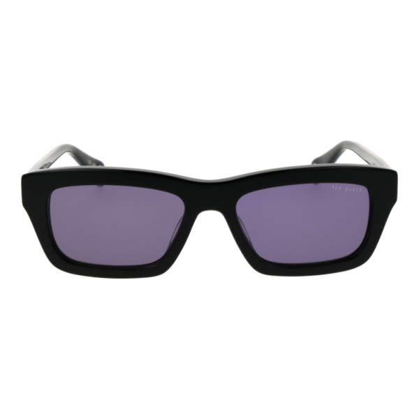 Ted Baker Sonnenbrille TB1764 54001 – Frontansicht mit Azetat Rahmen und Lila Gläsern