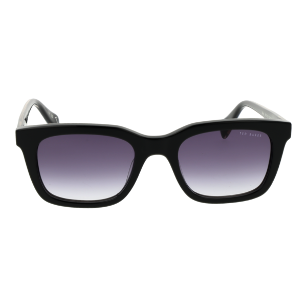Ted Baker Sonnenbrille TB1765 52001 – Frontansicht mit Azetat Rahmen und Lila Gläsern