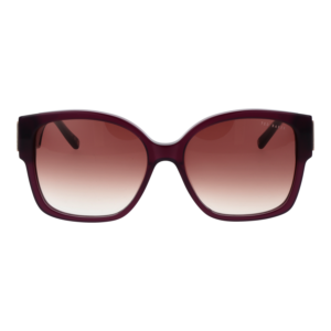 Ted Baker Sonnenbrille TB1767 56739 – Frontansicht mit Azetat Rahmen und Rosa Gläsern