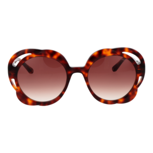 Ted Baker Sonnenbrille TB1772 53100 – Frontansicht mit Azetat Rahmen und Rosa Gläsern