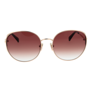 Ted Baker Sonnenbrille TB1775 58400 – Frontansicht mit Metall Rahmen und Rosa Gläsern